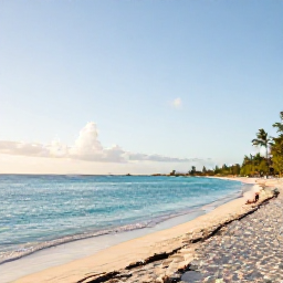 Caribbean Holidays, Cayman January Tours, A bright January morning on Seven Mile Beach in Grand Cayman, with calm turquoise water, white sand and a few relaxed visitors