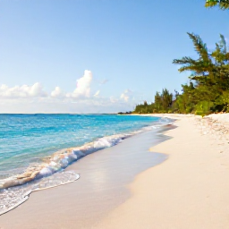 Caribbean Holidays, Cayman Nature Holidays, A bright February morning on a quiet Cayman Islands beach, with turquoise water, pale sand and native coastal vegetation