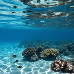 Caribbean Holidays, Cayman Nature Holidays, Snorkellers exploring a shallow coral reef in calm, crystal-clear Cayman Islands water with colourful fish and sunlight below the surface
