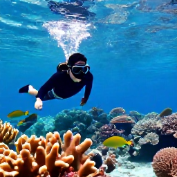 Caribbean Holidays, Cayman November All Inclusive, Snorkellers viewing colourful fish and coral in the crystal-clear waters around Grand Cayman