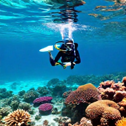 Caribbean Holidays, Cayman Scuba Diving, Colourful coral reef and tropical fish in clear turquoise water off Grand Cayman
