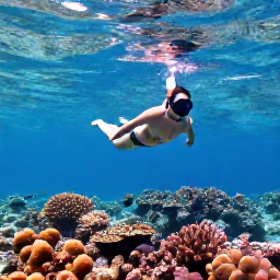 Caribbean Holidays, Cayman Solo Holidays, Solo traveller snorkelling above colourful coral and tropical fish in clear Cayman Islands water, sunny Caribbean scene