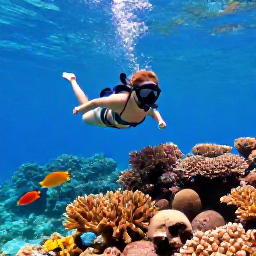 Caribbean Holidays, Cayman Solo Holidays, Solo traveller snorkelling above colourful coral and tropical fish in the clear waters of Grand Cayman