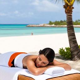 Caribbean Holidays, Cayman Spa Breaks, Couple enjoying a peaceful spa treatment at a beachfront resort in Grand Cayman