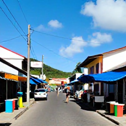 Caribbean Holidays, Cheap Antigua February, Colourful St John's market and waterfront in Antigua, local produce, small shops and sunny Caribbean streets