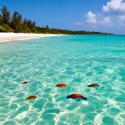 Caribbean Holidays, Cheap April Holidays, Snorkellers discovering colourful fish in clear shallow water beside a tropical beach in St John