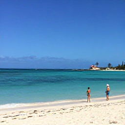 Caribbean Holidays, Cheap Aruba September, Sunny Palm Beach in Aruba during September, with calm turquoise water, white sand and relaxed holidaymakers