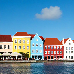 Caribbean Holidays, Cheap August Cura&ccedil;ao, Colourful streets and harbour in Willemstad, Cura&ccedil;ao, with visitors exploring historic architecture and outdoor caf&eacute;s