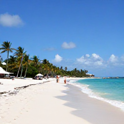 Caribbean Holidays, Cheap Barbados March, Sunny Caribbean beach in Barbados in March, turquoise water, pale sand, palm trees and a relaxed holiday atmosphere