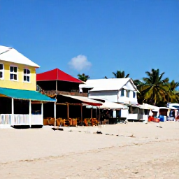 Caribbean Holidays, Cheap Beach Holidays, A friendly Caribbean seaside town with colourful buildings, a local market, small caf&eacute;s and a sandy beach nearby