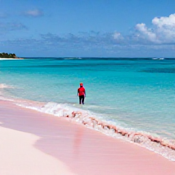 Caribbean Holidays, Cheap Bermuda Holidays, Visitors relaxing on Horseshoe Bay in Bermuda with clear water, pink sand and gentle waves