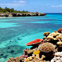 Caribbean Holidays, Cheap Cayman Holidays, Snorkellers exploring a colourful coral reef in clear Cayman Islands water with tropical fish and rocky shoreline