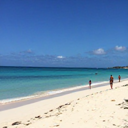 Caribbean Holidays, Cheap Cayman Holidays, Sunny Seven Mile Beach in Grand Cayman with calm turquoise water, white sand and a few relaxed holidaymakers