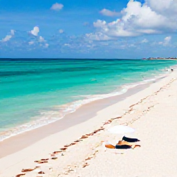 Caribbean Holidays, Cheap Cuba Holidays, Sunny Varadero beach in Cuba with turquoise water, white sand and relaxed holidaymakers in March