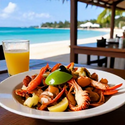 Caribbean Holidays, Cheap December Holidays, Friendly local Caribbean restaurant in Saint Kitts serving fresh seafood and traditional island dishes in a simple welcoming setting
