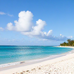 Caribbean Holidays, Cheap February Holidays, Bright turquoise sea, white sand beach and a relaxed February morning on Providenciales in the Turks and Caicos Islands