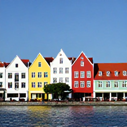 Caribbean Holidays, Cheap February Holidays, Colourful colonial buildings and waterfront caf&eacute;s in Willemstad, Cura&ccedil;ao, under clear blue skies