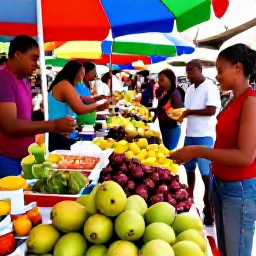 Caribbean Holidays, Cheap February Holidays, Travellers enjoying a colourful Cura&ccedil;ao market with local food, fresh fruit and friendly island atmosphere