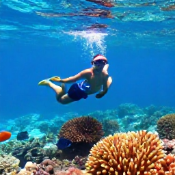 Caribbean Holidays, Cheap February Holidays, Visitors snorkelling above colourful coral and tropical fish in clear Caribbean water near the Turks and Caicos Islands