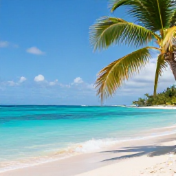 Caribbean Holidays, Cheap February Jamaica, Sunny Jamaican beach with clear turquoise water, palm trees and a relaxed February holiday atmosphere