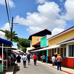 Caribbean Holidays, Cheap Grenada May, Visitors exploring the colourful streets, market stalls and harbour of St George's, Grenada