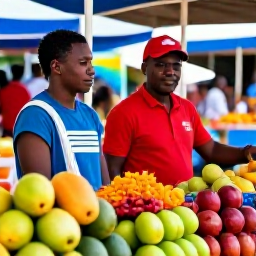Caribbean Holidays, Cheap Guadeloupe April, Colourful Guadeloupe market with tropical fruit, spices and friendly local traders