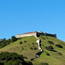 Caribbean Holidays, Cheap Haiti April, Historic Citadelle Laferri&egrave;re on a green Haitian mountain ridge beneath a clear blue sky