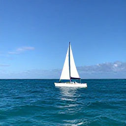 Caribbean Holidays, Cheap January Bahamas, Small boat sailing across calm turquoise Bahamian water beneath a clear January sky