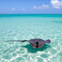 Caribbean Holidays, Cheap January Cayman, Visitors swimming with friendly stingrays in clear Caribbean water at Stingray City, Cayman Islands