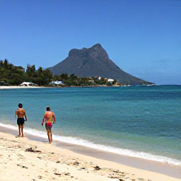Caribbean Holidays, Cheap January Montserrat, Travellers enjoying a sunny beach and calm turquoise water in Montserrat during January