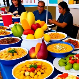 Caribbean Holidays, Cheap January Puerto Rico, Local Puerto Rican food market with colourful dishes, tropical fruit and friendly evening dining in San Juan