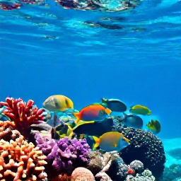 Caribbean Holidays, Cheap July Holidays, Snorkellers viewing colourful coral reef and tropical fish in clear Caribbean water near Turks and Caicos
