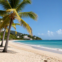 Caribbean Holidays, Cheap March Holidays, Comfortable modest Caribbean hotel near a palm-fringed beach in Saint Vincent and the Grenadines