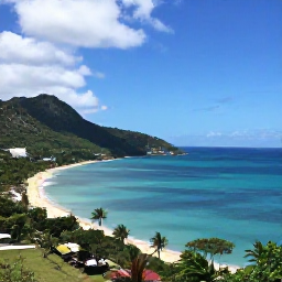 Caribbean Holidays, Cheap March Holidays, Panoramic coastal view of Saint Lucia in March, with turquoise sea, green hills and a sunny Caribbean sky