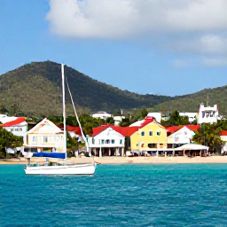 Caribbean Holidays, Cheap November Holidays, Colourful English Harbour in Antigua with sailing boats, historic buildings and tropical hills under a bright sky