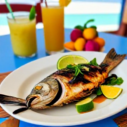Caribbean Holidays, Cheap September Holidays, A relaxed Saint Lucian restaurant serving fresh grilled fish, tropical fruit and local dishes in a friendly setting