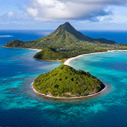 Caribbean Holidays, Cheap September Holidays, Aerial view of Saint Vincent and the Grenadines, showing green volcanic islands, turquoise sea and quiet beaches in September