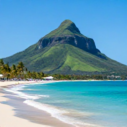 Caribbean Holidays, Cheap September Holidays, Scenic coastal landscape on Nevis with Mount Nevis rising behind green hills, a quiet beach and clear Caribbean water