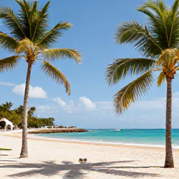 Caribbean Holidays, Cuba Adults Only, Adults-only Cuban beach resort in April with palm trees, turquoise sea and warm sunshine
