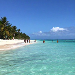 Caribbean Holidays, Cuba Adventure Holidays, Kayakers and snorkellers enjoying clear turquoise water and a quiet beach on Cuba&rsquo;s southern coast