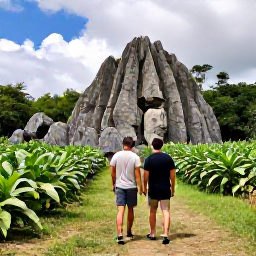 Caribbean Holidays, Cuba Adventure Holidays, Travellers hiking through the lush Vi&ntilde;ales Valley in Cuba, surrounded by limestone mogotes and tobacco fields