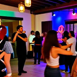 Caribbean Holidays, Cuba in December, Cuban musicians playing son and salsa in a lively December evening venue, with dancers and colourful lights