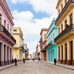 Caribbean Holidays, Cuba in February, Visitors exploring the cobbled streets and grand plazas of Old Havana in February, surrounded by colourful buildings, balconies and historic landmarks