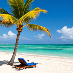 Caribbean Holidays, Cuba in June, A sunny Cuban beach resort in June with turquoise sea, white sand, palm trees and a relaxed all-inclusive atmosphere
