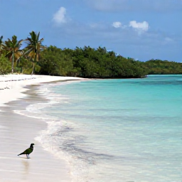 Caribbean Holidays, Cuba in September, Clear Caribbean water around Cayo Coco with mangroves, white sand and colourful birds in a calm lagoon