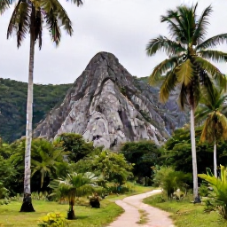 Caribbean Holidays, Cuba Instagram Spots, A lush Cuban valley with tall palm trees, dramatic limestone hills and a small rural path near Vi&ntilde;ales