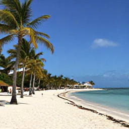 Caribbean Holidays, Cuba Luxury Holidays, Luxury beachfront resort in Varadero, Cuba, with palm trees, white sand and calm blue water