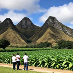 Caribbean Holidays, Cuba Luxury Holidays, Luxury countryside estate in Vi&ntilde;ales Valley, Cuba, with dramatic limestone hills, tobacco fields and travellers exploring