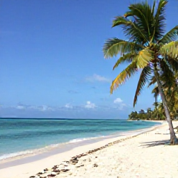 Caribbean Holidays, Cuba Multi-Country Holiday, Small Caribbean island beach with white sand, clear blue water and palm trees near Cartagena