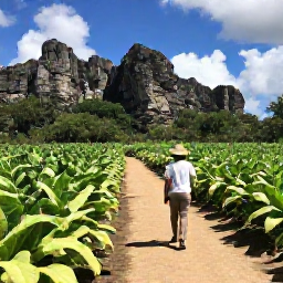 Caribbean Holidays, Cuba Nature Holidays, Hiking trail through Vi&ntilde;ales Valley with limestone mogotes, tobacco fields and a local guide